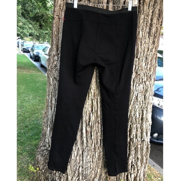 BCBGMAXAZRIA Elijah Contrast snakeskin Leggings - Picture 2 of 6